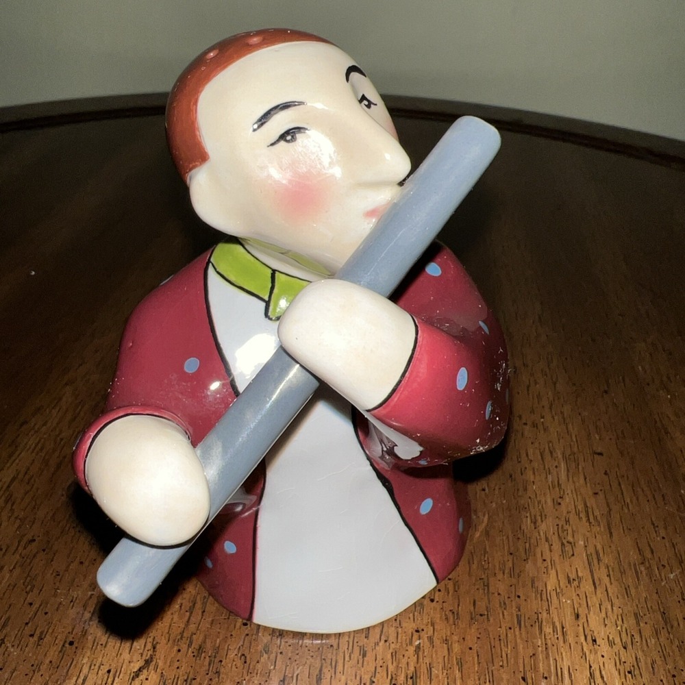 Jazz Musicians Set Of Three Salt & Pepper Shakers ~ Ceramic 4.5" - Picture 11 of 14